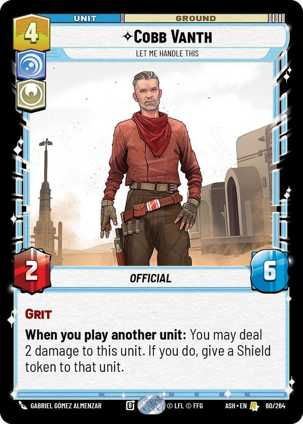 Cobb Vanth - Let Me Handle This - Star Wars Unlimited