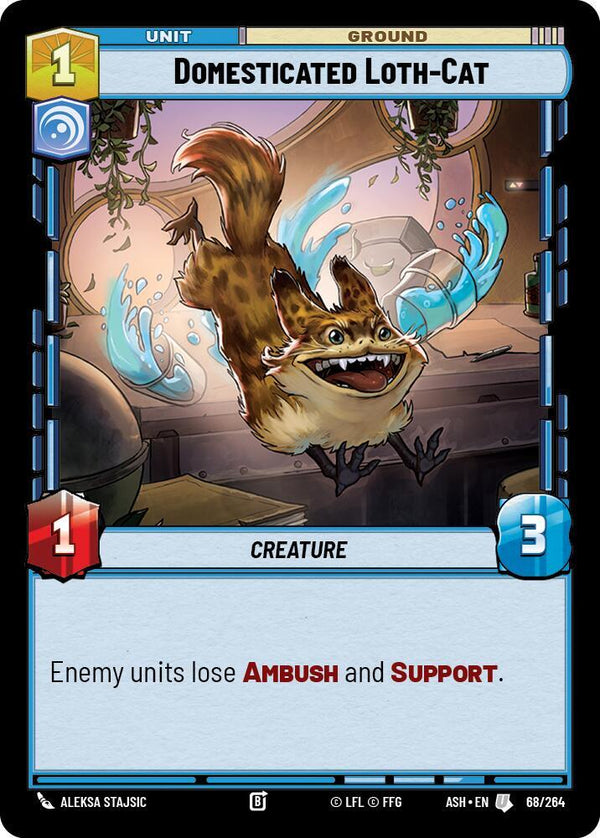 Domesticated Loth-Cat - Star Wars Unlimited