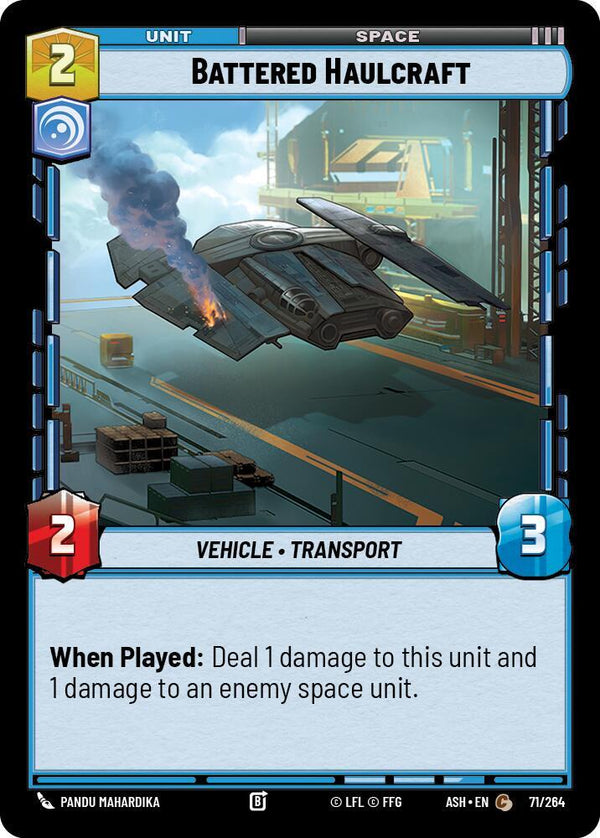 Battered Haulcraft - Star Wars Unlimited