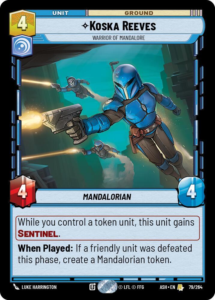 Koska Reeves - Warrior of Mandalore