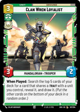 Clan Wren Loyalist - Star Wars Unlimited