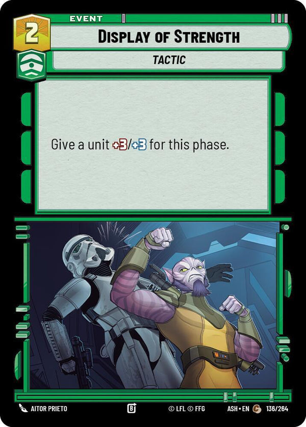 Display of Strength - Star Wars Unlimited