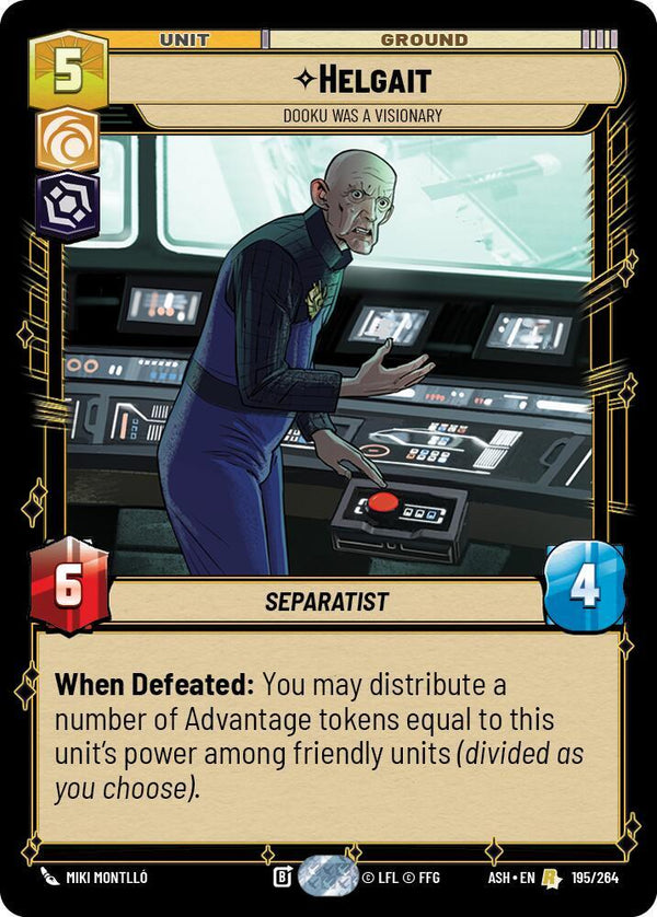 Helgait - Dooku Was a Visionary - Star Wars Unlimited