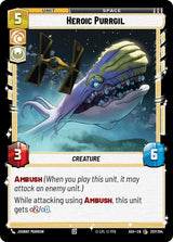Heroic Purrgil - Star Wars Unlimited