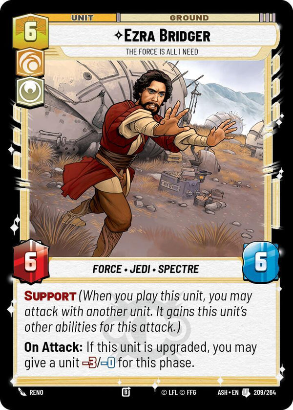 Ezra Bridger - The Force is All I Need - Star Wars Unlimited