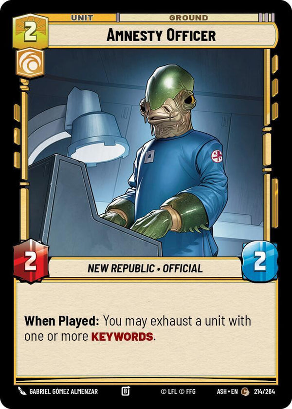 Amnesty Officer - Star Wars Unlimited
