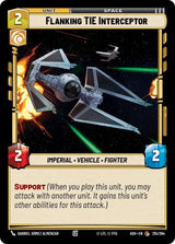 Flanking TIE Interceptor - Star Wars Unlimited