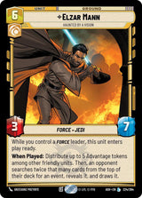 Elzar Mann - Haunted by a Vision - Star Wars Unlimited