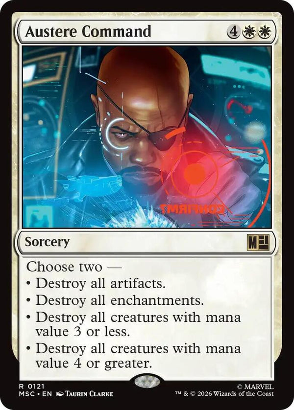 Austere Command (Surge Foil) - Magic: The Gathering