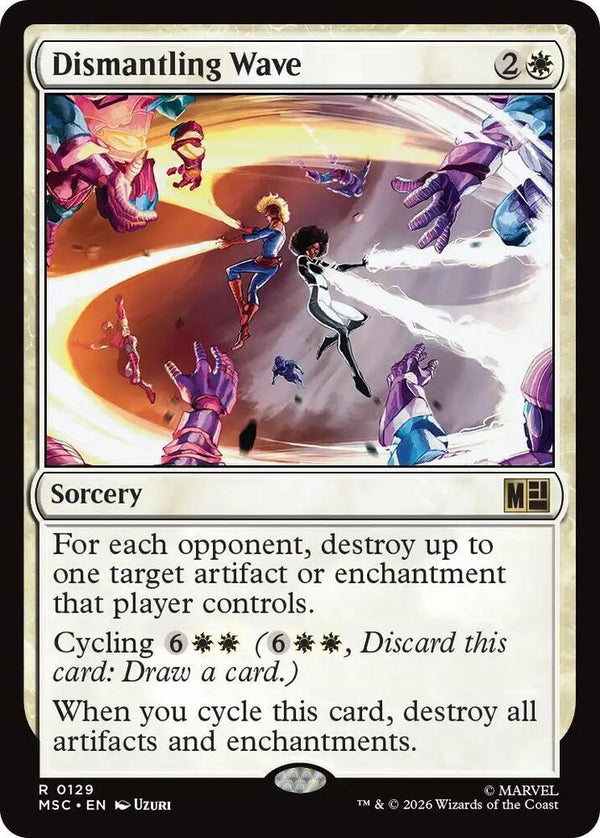 Dismantling Wave (Surge Foil) - Magic: The Gathering