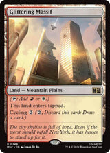Glittering Massif (Surge Foil) - Magic: The Gathering