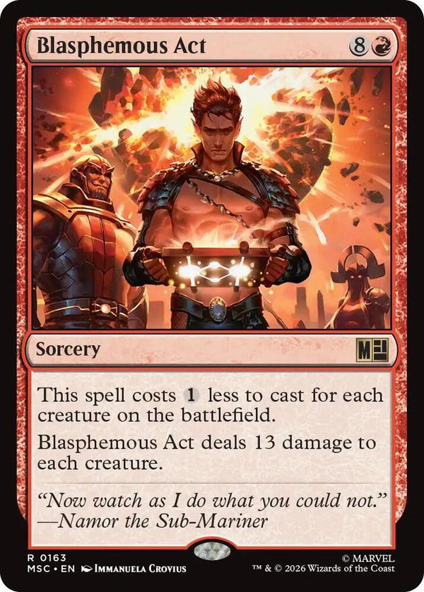 Blasphemous Act - Magic: The Gathering
