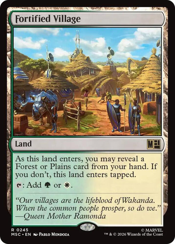 Fortified Village - Magic: The Gathering