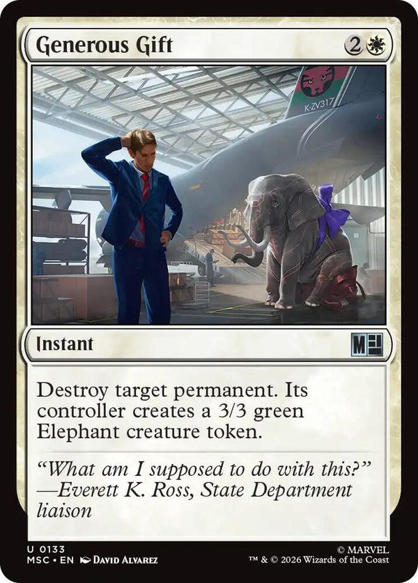 Generous Gift (Surge Foil) - Magic: The Gathering