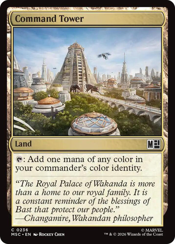Command Tower (0236) (Surge Foil) - Magic: The Gathering