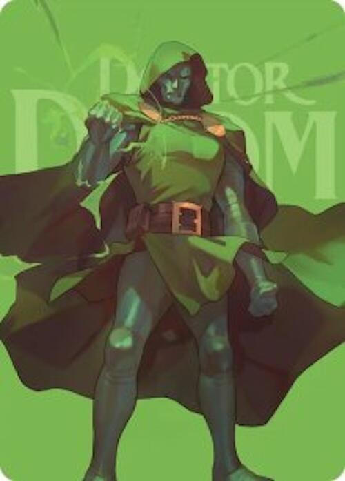 Doctor Doom Art Card - Magic: The Gathering