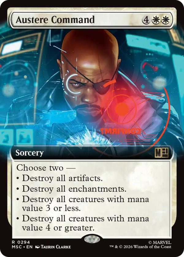 Austere Command (Extended Art) - Magic: The Gathering