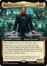 Director Nick Fury (Extended Art) - Magic: The Gathering