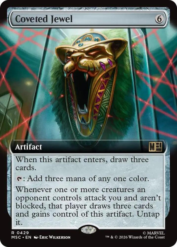 Coveted Jewel (Extended Art) - Magic: The Gathering