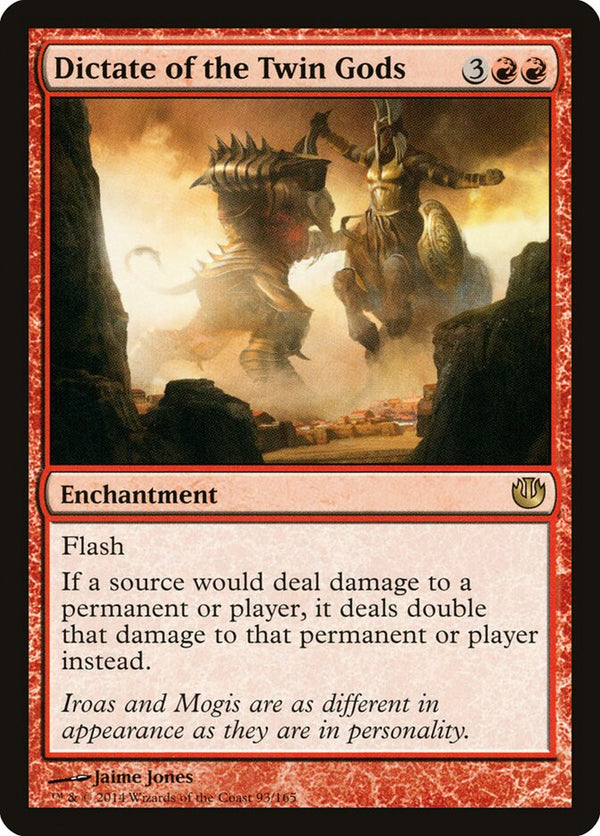 Dictate of the Twin Gods - Magic: The Gathering