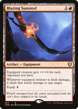 Blazing Sunsteel - Magic: The Gathering