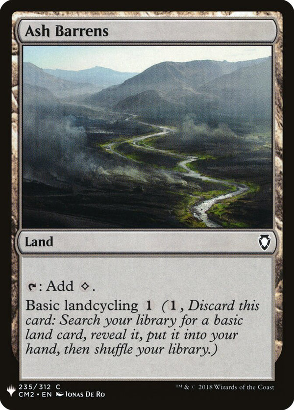 Ash Barrens - Magic: The Gathering