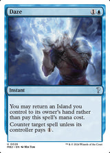 Daze (White Border) - Magic: The Gathering