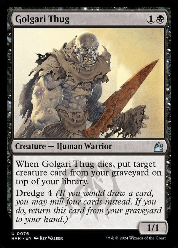Golgari Thug - Magic: The Gathering