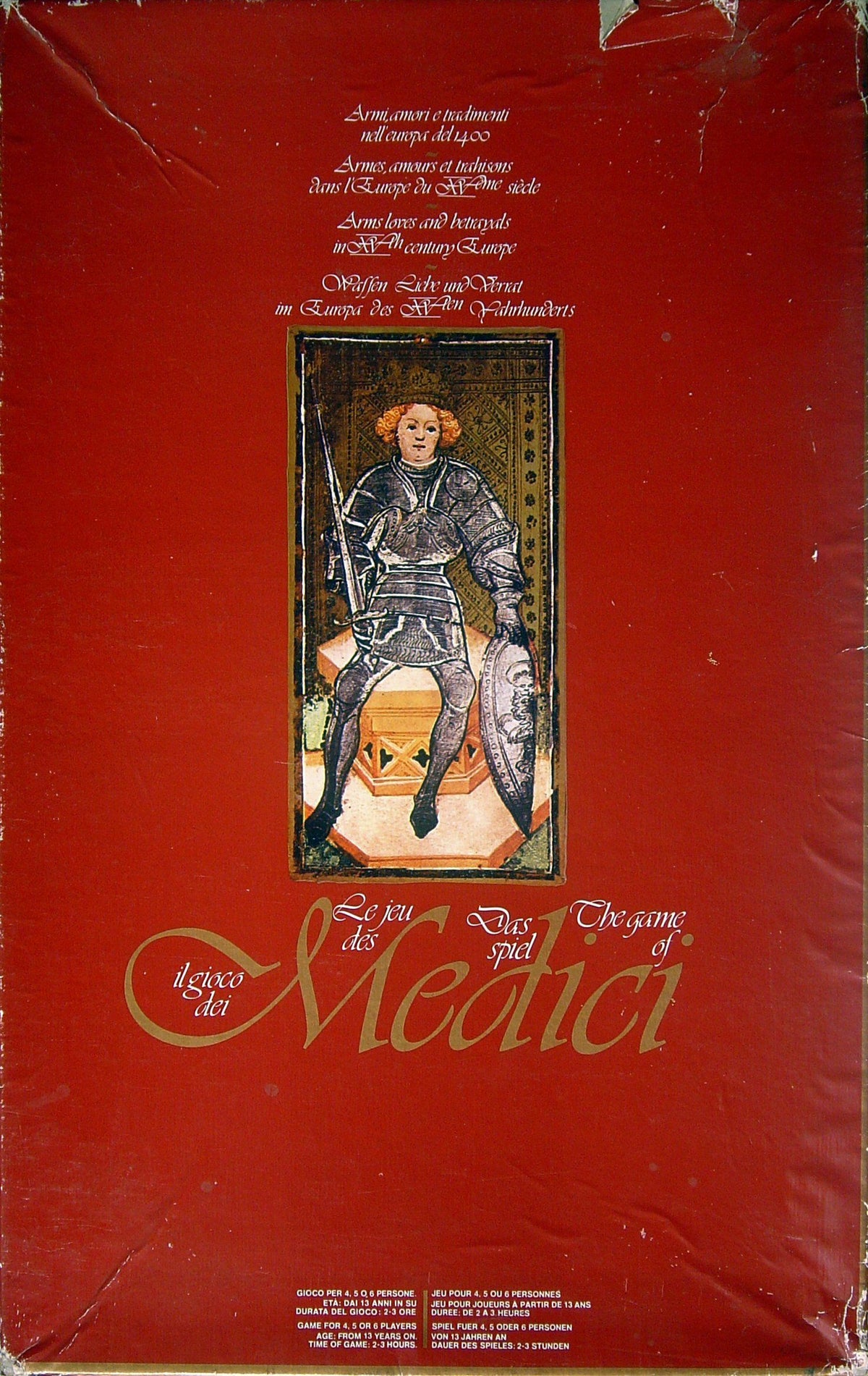 The Game of Medici: Arms, Loves and Betrayals in XVth Century Europe