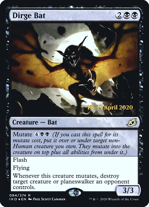Dirge Bat - Magic: The Gathering