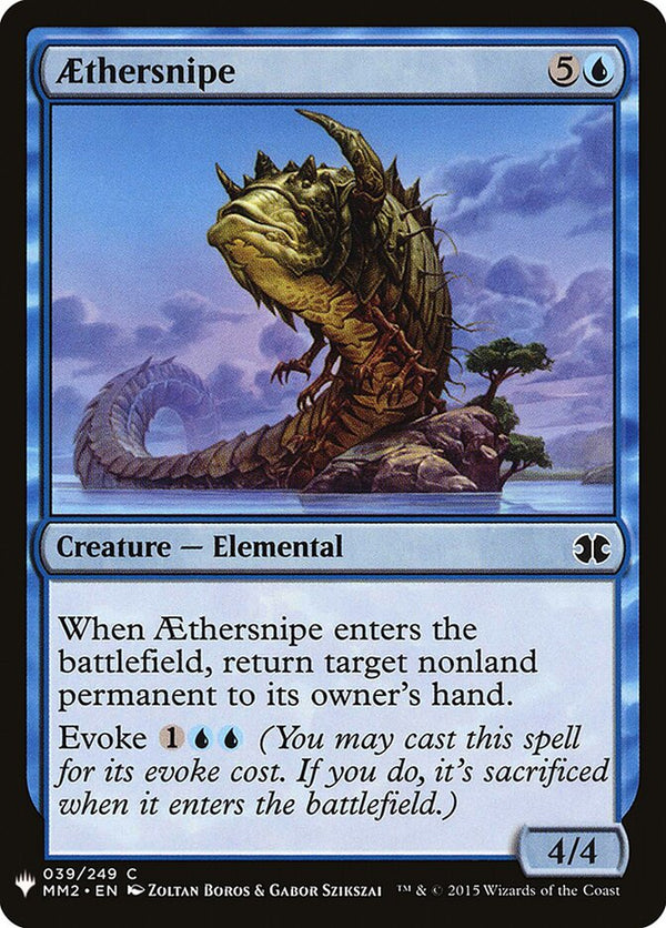 Aethersnipe - Magic: The Gathering