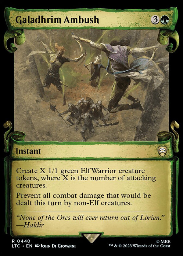 Galadhrim Ambush (Showcase Scrolls) - Magic: The Gathering