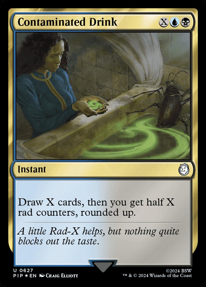 Contaminated Drink (Surge Foil)