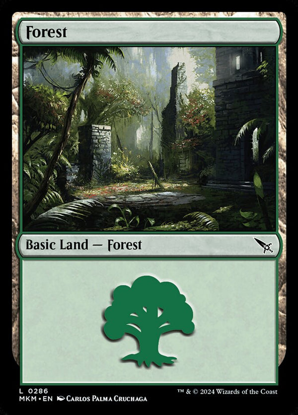Forest (0286) - Magic: The Gathering