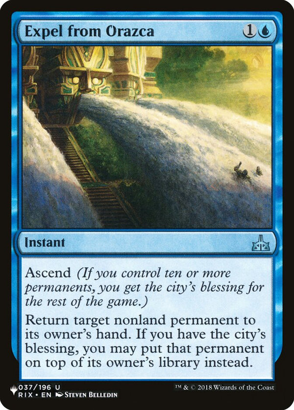 Expel from Orazca - Magic: The Gathering