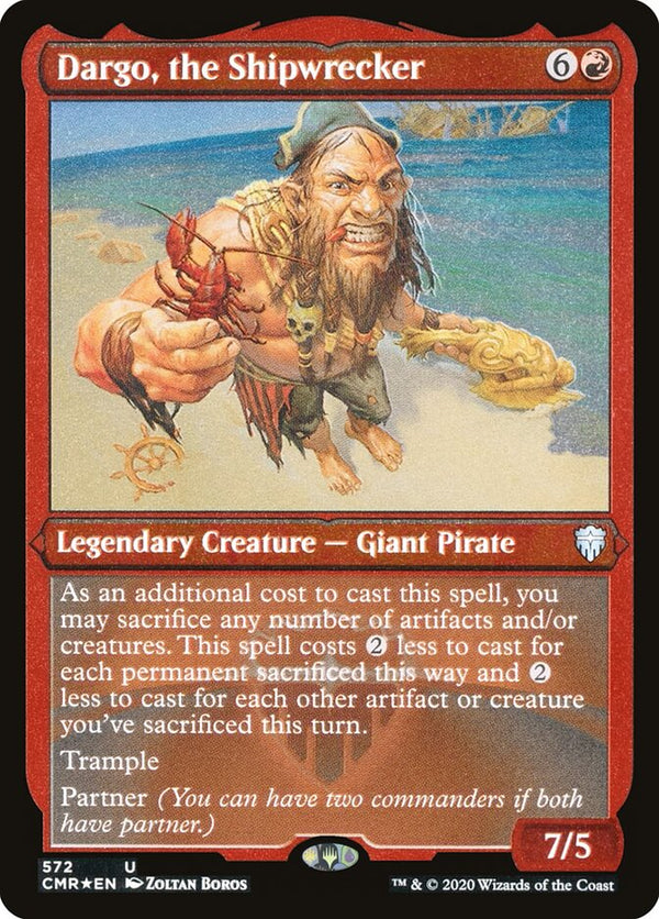 Dargo, the Shipwrecker (Foil Etched) - Magic: The Gathering