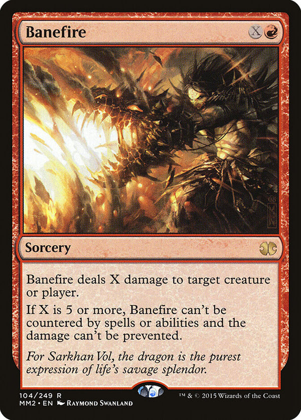 Banefire - Magic: The Gathering