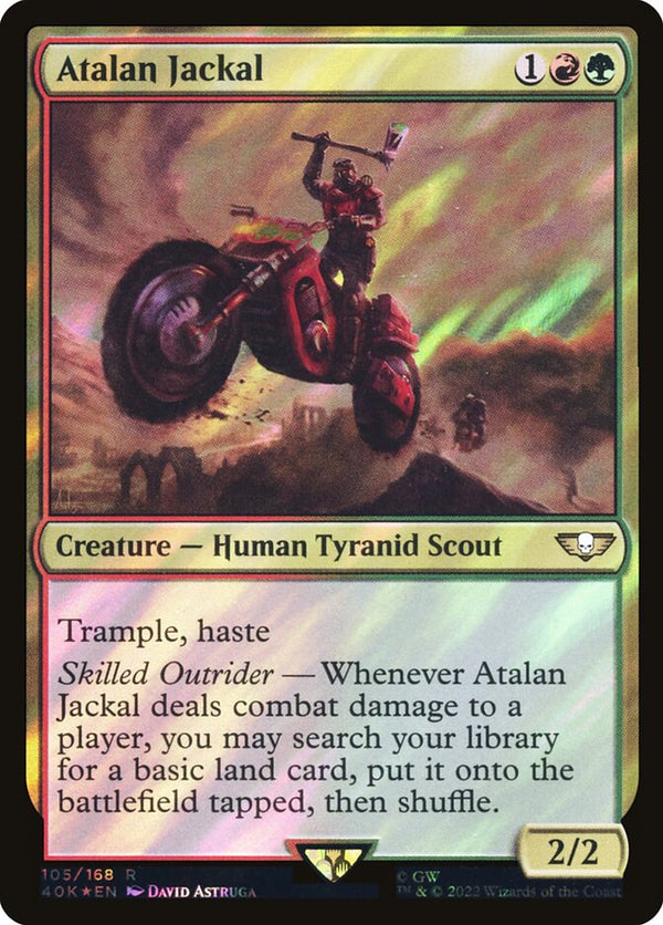 Atalan Jackal (Surge Foil) - Magic: The Gathering