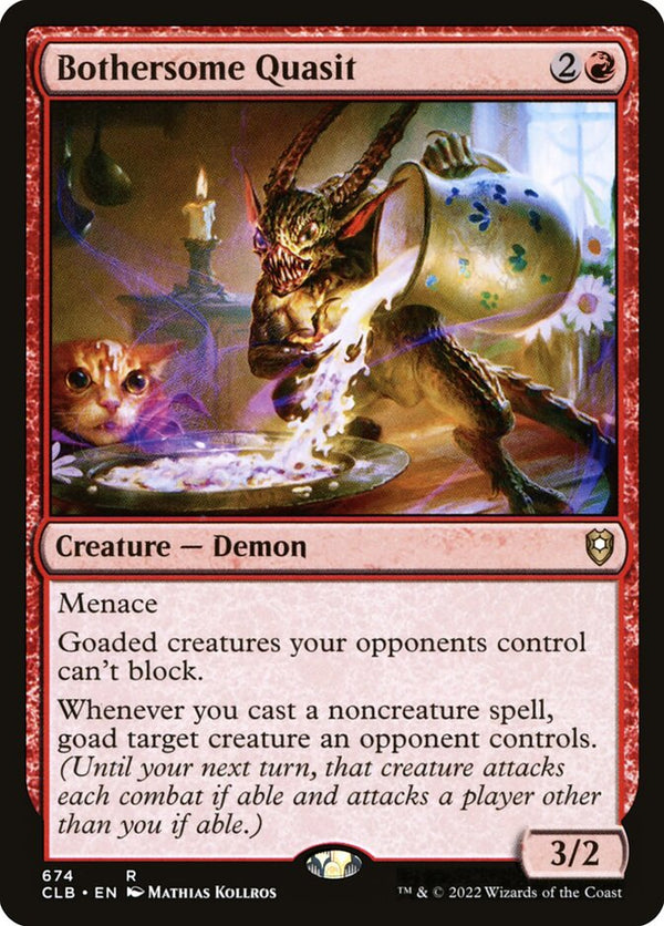 Bothersome Quasit - Magic: The Gathering