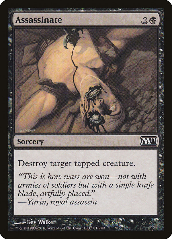 Assassinate - Magic: The Gathering