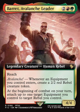 Barret, Avalanche Leader (Extended Art) - Magic: The Gathering