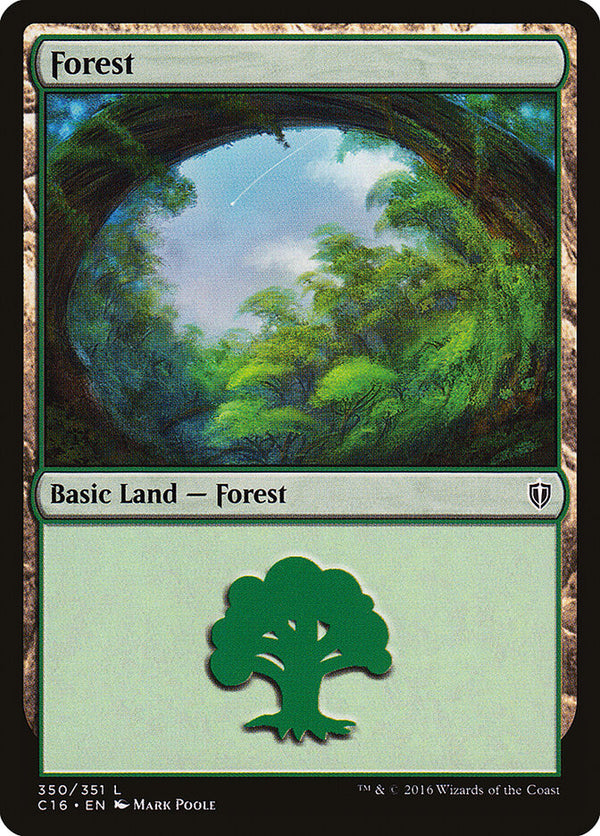 Forest (350) - Magic: The Gathering