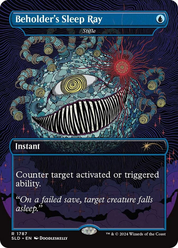 Beholder's Sleep Ray - Stifle - Magic: The Gathering