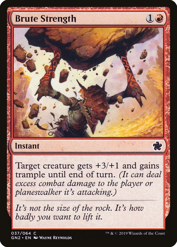 Brute Strength - Magic: The Gathering
