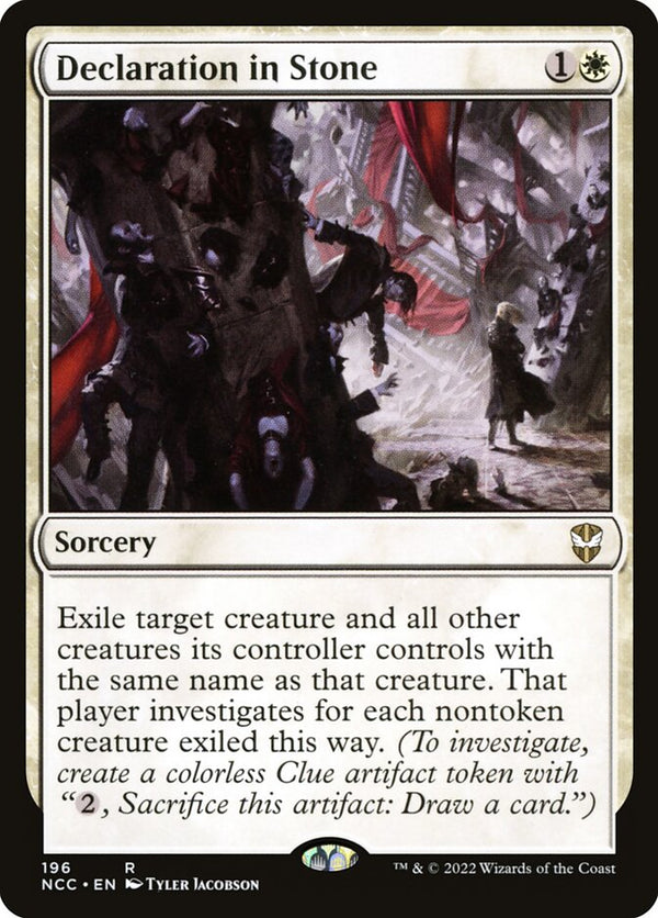 Declaration in Stone - Magic: The Gathering