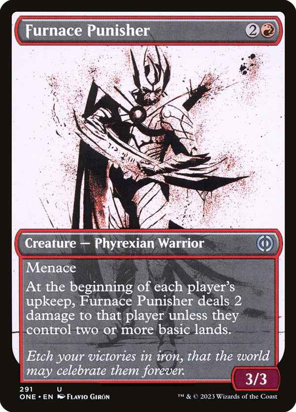 Furnace Punisher (Showcase) - Magic: The Gathering