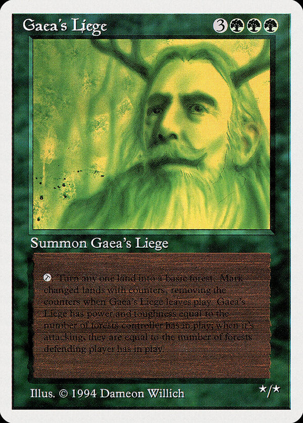 Gaea's Liege - Magic: The Gathering