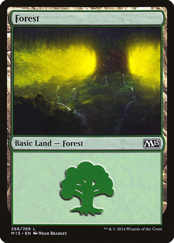 Forest (268) - Magic: The Gathering