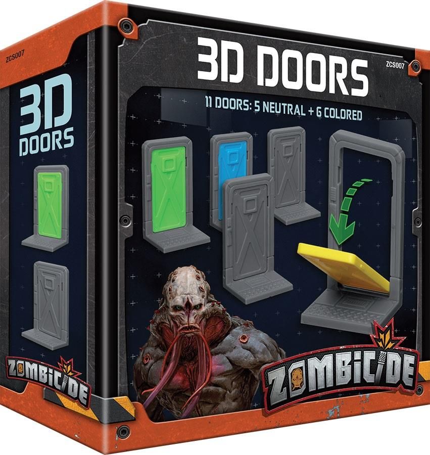 Zombicide: Invader – 3D Plastic Doors