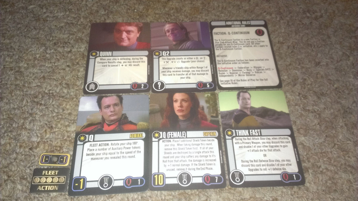 Star Trek: Attack Wing – Q Continuum Card Pack